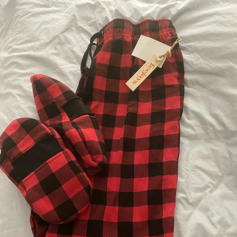 NWT Buffalo FEEJAYS pajama PANTS SZ XL